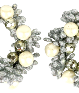 2479 DECO. WREATH FROSTED ELEGANCE S/6